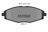 Textar 2324102 Тормозные колодки передние LANOS R13 TEXTAR