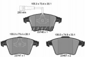 Textar 2374602 Тормозные колодки дисковые TEXTAR