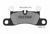 Textar 2472101 Тормозные колодки дисковые TEXTAR