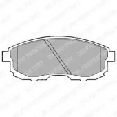 Delphi LP812 Тормозные колодки