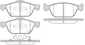 Remsa 1552.02 Тормозные колодки