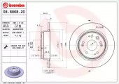 Brembo 08.8868.20 Тормозной диск Brembo