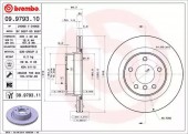Brembo 09.9793.11 ��������� ���� Brembo Painted disk