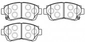 Hong Sung Brake HP5034 Тормозные колодки HSB
