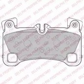Delphi LP2118 Комплект тормозных колодок