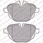 Delphi LP2162 Комплект тормозных колодок