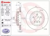 Brembo 09.C411.13 ��������� ����