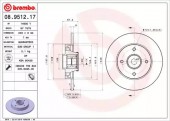 Brembo 08.9512.17 ��������� ����