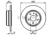 Bosch 0 986 478 607 Тормозной диск