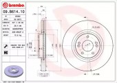 Brembo 09.B614.10 ��������� ����