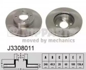 Nipparts J3308011 Тормозной диск