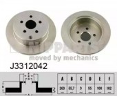 Nipparts J3312042 Тормозной диск