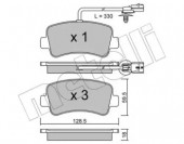 Metelli 22-0899-0 Тормозные колодки