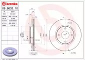 Brembo 09.B632.10 ��������� ���� Brembo