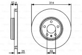 Bosch 0 986 479 467 ��������� ���� �������� AUDI A4 07-. A5