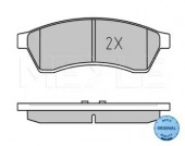 Meyle 025 247 4414/W Тормозные колодки дисковые
