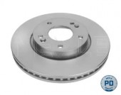 Meyle 28-15 521 0022/PD Тормозной диск вентилируемый передний, PLATINUM