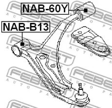  1 - Febest NAB-60Y     