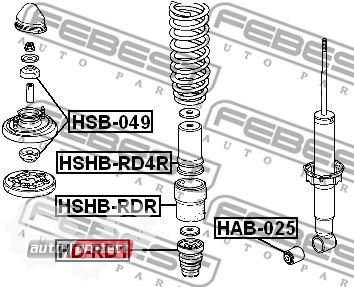  4 - Febest HSHB-RD4R    
