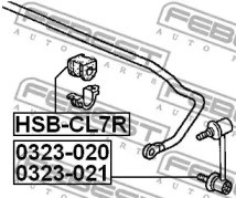  1 - Febest HSB-CL7R   
