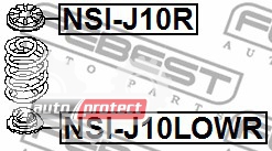  4 - Febest NSI-J10LOWR   