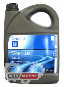 GM Semi Synthetic 10W-40 Оригинальное моторное масло Фото 1 - GM Semi Synthetic 10W-40 Оригинальное моторное масло