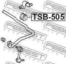  1 - Febest TSB-505   