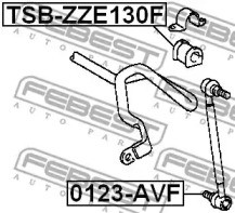  1 - Febest TSB-ZZE130F   
