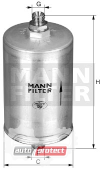  2 - Mann Filter WK 830/11   
