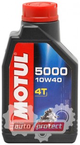 Фото 2 - Motul 5000 4T 10W-40 Минеральное масло для 4Т двигателей 