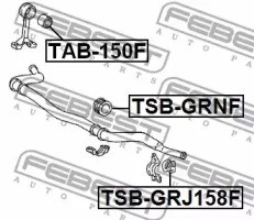  1 - Febest TSB-GRJ158F   