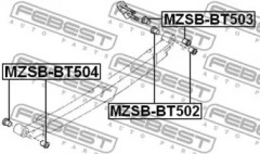  1 - Febest MZSB-BT504  