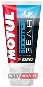 Motul Scooter Gear 80W-90 Трансмиссионное минеральное масло для скутеров и мопедов 1 Фото 1 - Motul Scooter Gear 80W-90 Трансмиссионное минеральное масло для скутеров и мопедов 1