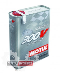 Фото 1 - Motul 300V Chrono 10W-40 Синтетическое моторное масло 