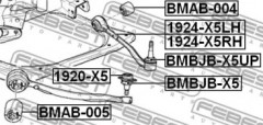  1 - Febest BMAB-005      BMW X5 E53 