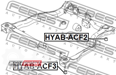 4 - Febest HYAB-ACF3  