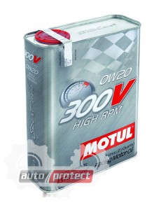 Фото 1 - Motul 300V High RPM 0W-20 Синтетическое спортивное моторное масло 1