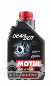 Фото 1 - Motul Gearbox GL-4/5 80W-90 Минеральное трансмиссионное масло с MOS2 