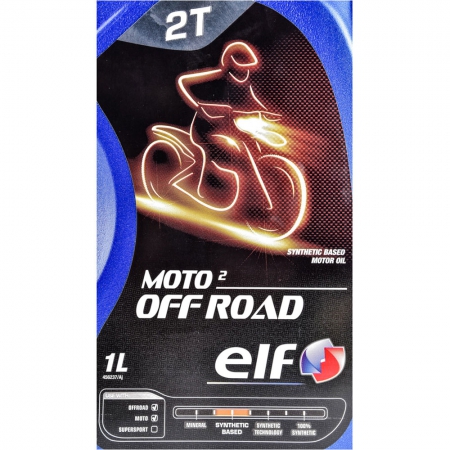 Elf Moto 2 Off Road Синтетическое масло для 2Т двигателей Фото 2 - Elf Moto 2 Off Road Синтетическое масло для 2Т двигателей