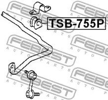  2 - Febest TSB-755P   