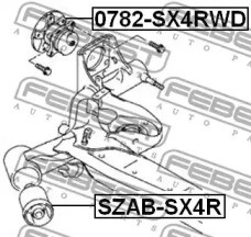  2 - Febest 0782-SX4RWD i i  