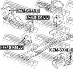  2 - Febest SZM-SX4RR   