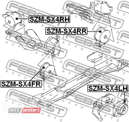  4 - Febest SZM-SX4RR   