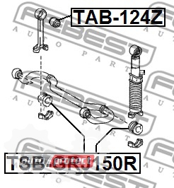  4 - Febest TSB-GRJ150R   