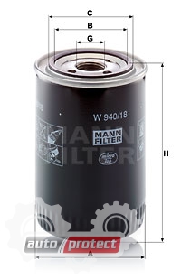  3 - Mann Filter W 940/18   