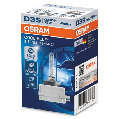  1 - Osram 66340CBI Cool Blue Intense Xenarc   D3S 42V 35W 