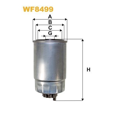  1 - Wix WF8499   
