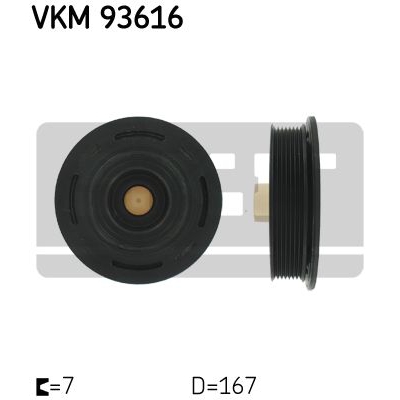  1 - Skf VKM 93616   
