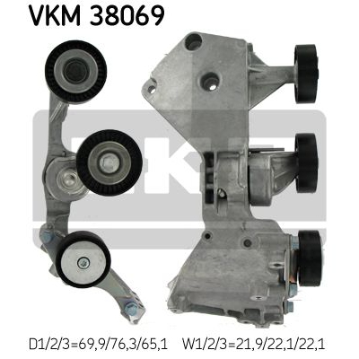  1 - Skf VKM 38069  