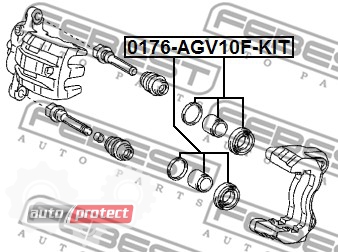  4 - Febest 0176-AGV10F-KIT    